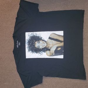 Whitney Houston mens graphic tee